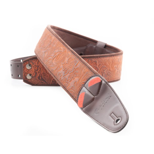 RightOn! Sandokan-60 Light Brown Guitar Strap